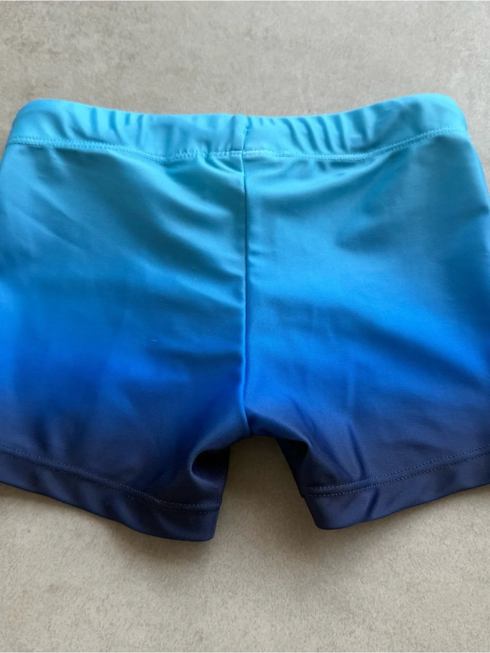 Paw patrol swimwear trunks shorts sz 3/4T Blue print logo stretch drawstring nwt